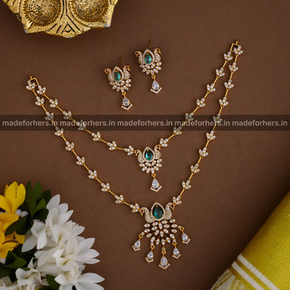 Peacock Neckpiece