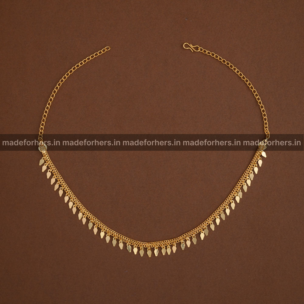 Micro gold neckpiece