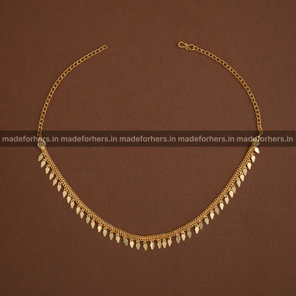Micro gold neckpiece