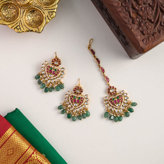 Vivaagam bridal set