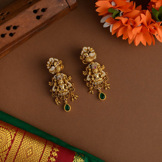 Baandhini Temple designer neckpiece version 3 -kamatchi