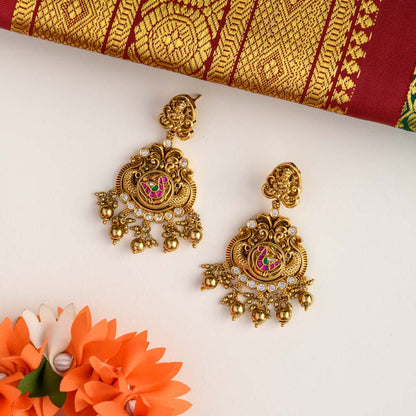 lakshmi dual nagas jadau neckpiece
