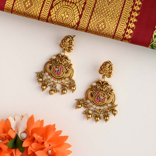 lakshmi dual nagas jadau neckpiece