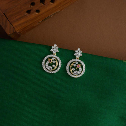 White Peacock Neckpiece