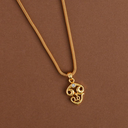 Gold inspired chain - om dollar