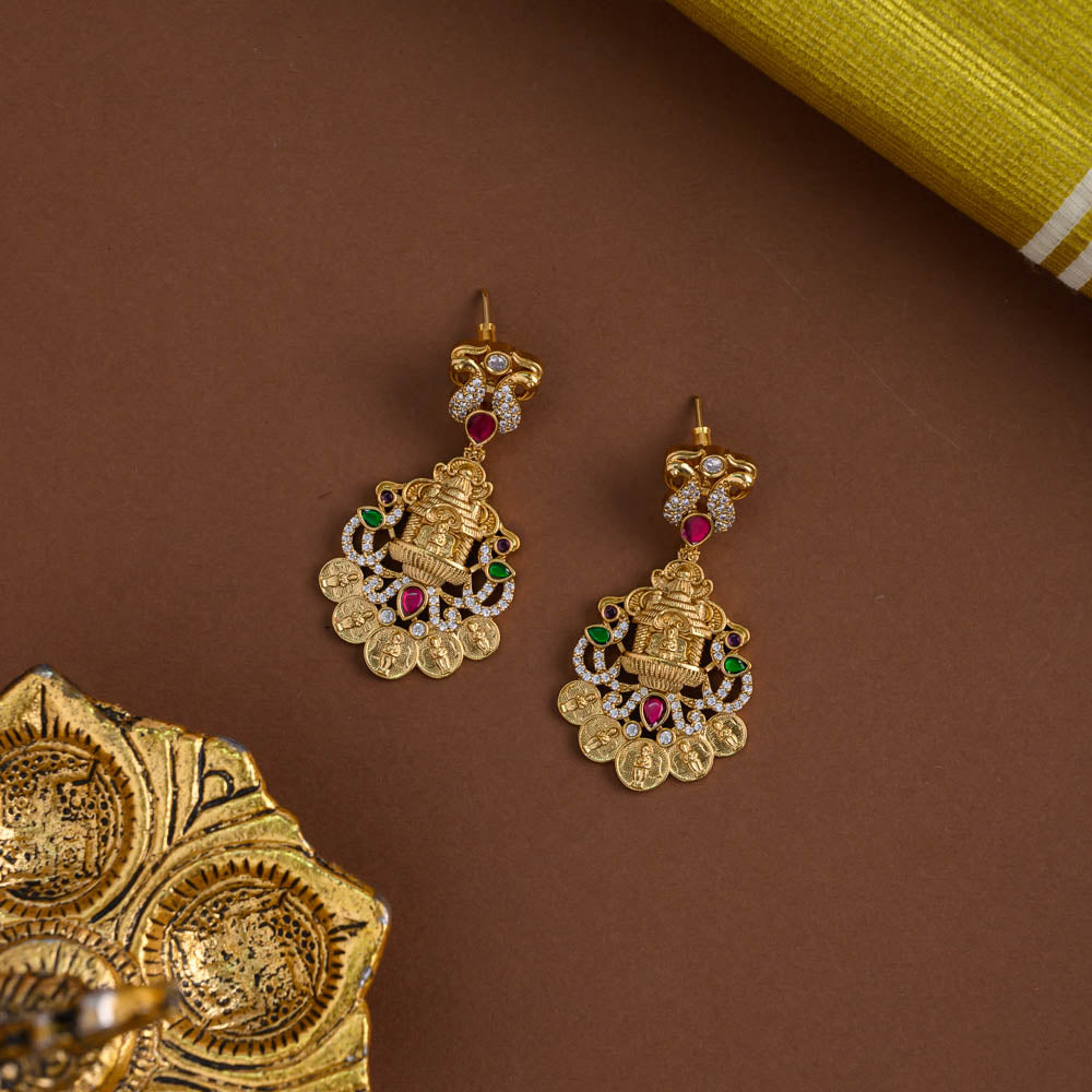 Jadau Ram Parivar coin Neckpiece set