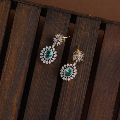 Andromia neckpiece - Emerald