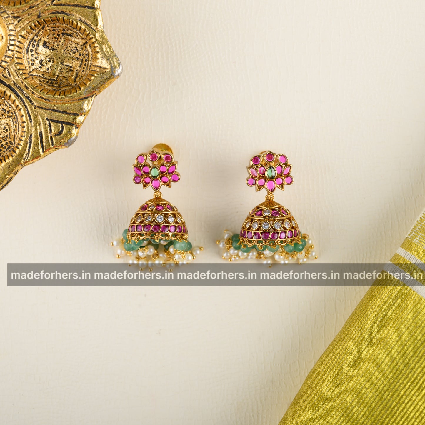 Nagasi Temple Neckpiece-Pendant Removable