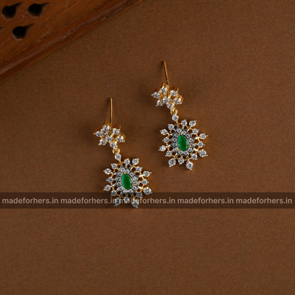 Rosaline Neckpiece - green - Emerald