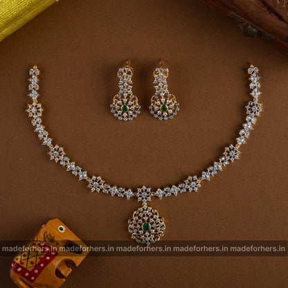 Kirti diamond insp neckpiece