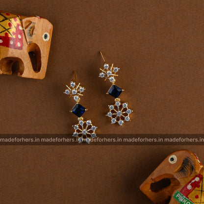 Claudia neckpiece - blue
