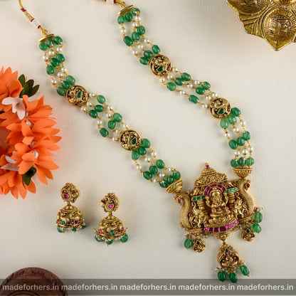 Mani Malai Jadau Lakshmi HAARAM