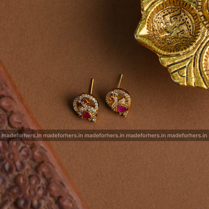 Peacock hasli neckpiece