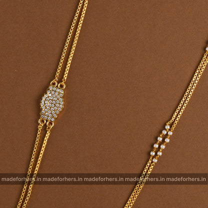 Vintage side mogappu chain