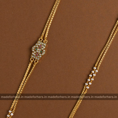 Vintage side mogappu chain