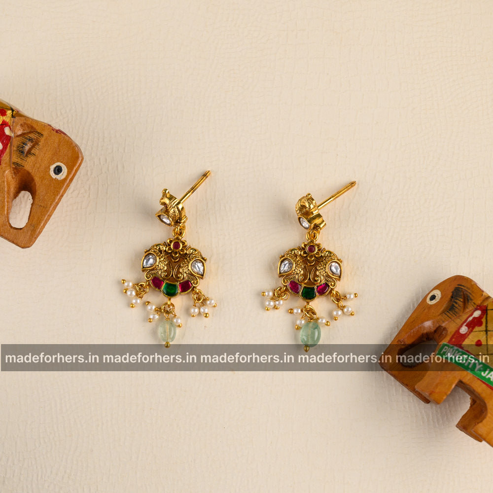 Vimalam jadau kundan neckpiece