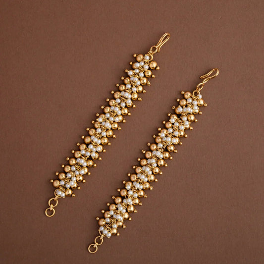 Cluster pearl straight maatal - Earchain