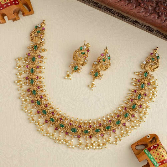 aaruni guttapusalu neckpiece - Guttapusalu