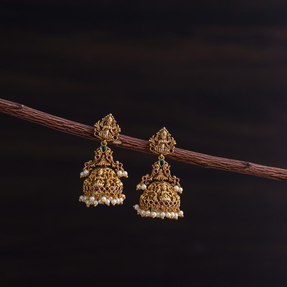 Nagasi jhumkas - Thaanya - janvi
