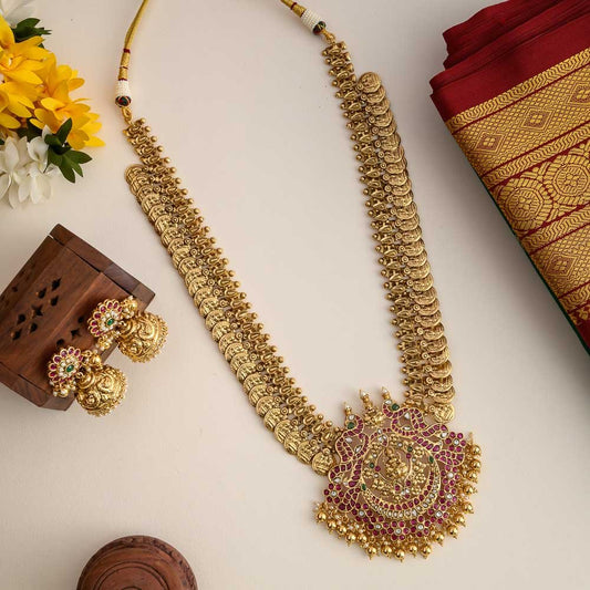 Chandrika Lakshmi coin bridal haaram
