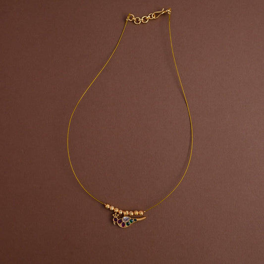 Invisible neckpiece [one parrot]- Gla