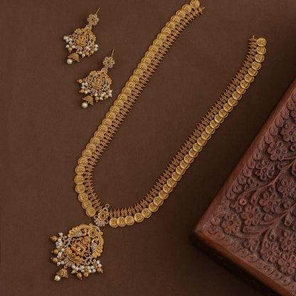 Triveni - lakshmi coin haaram- coinn -  Mru