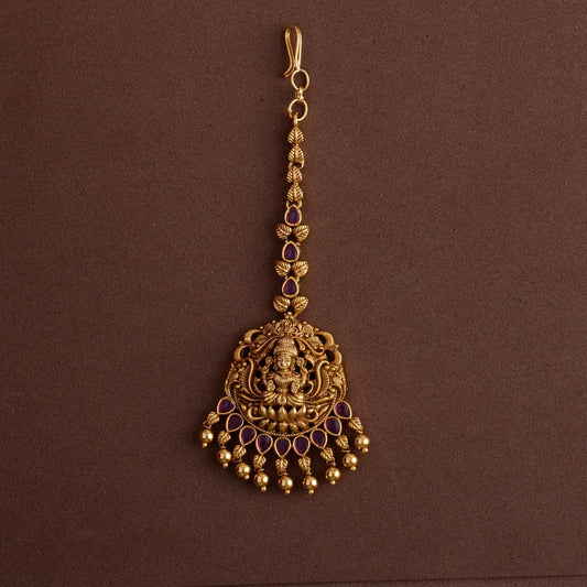 antique finished lakshmi tikka