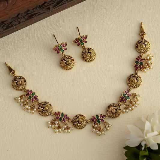 kamala neckpiece set   - Onam