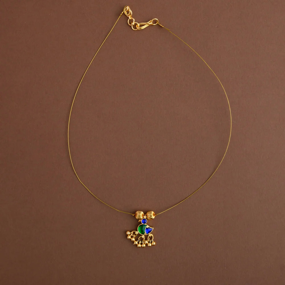 Jadau invisible neckpiece- Gla