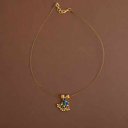 Jadau invisible neckpiece- Gla