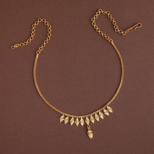 Impon leafy neckpiece