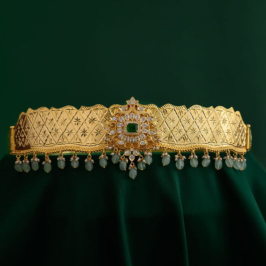 Real gold inspired hipbelt -Thangam
