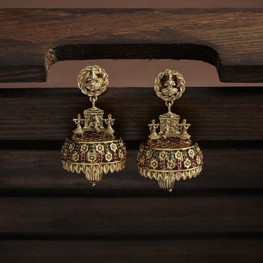 Nandhini devi jhumka- yazhi