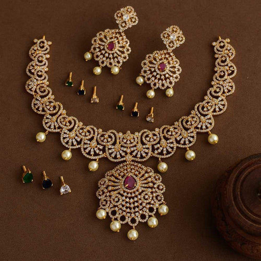 caroline - interchangeable neckpiece set