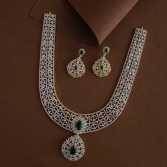 Elizabeth version 2 haaram- cindrella diamond replica -vairam