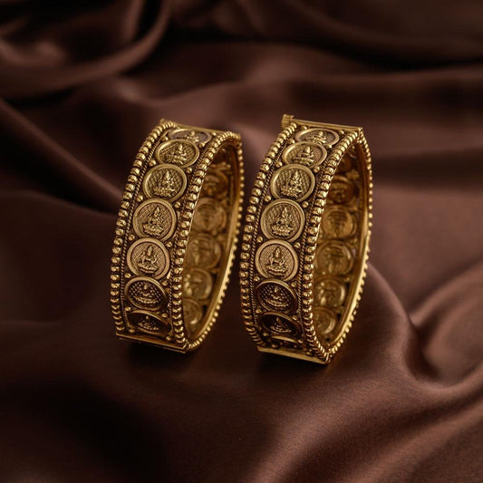 Lakshmi coin kada bangles