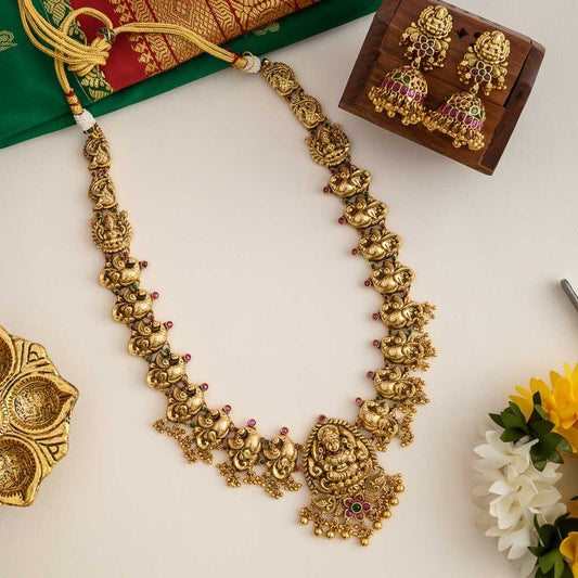 Nagasi temple designer bridal haaram
