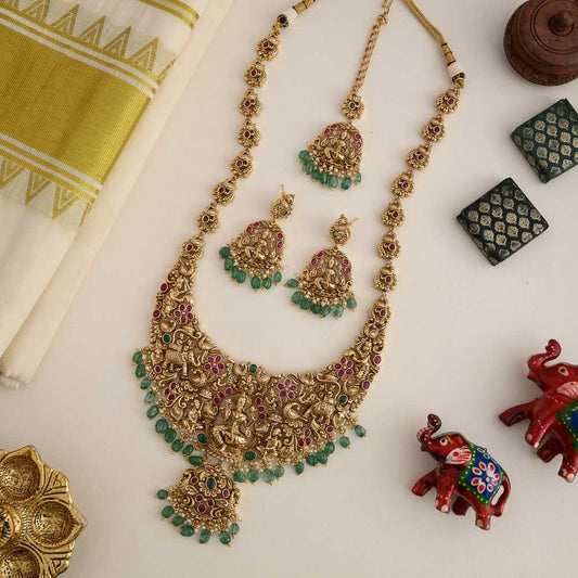 Vinnaki real gold inspired haaram