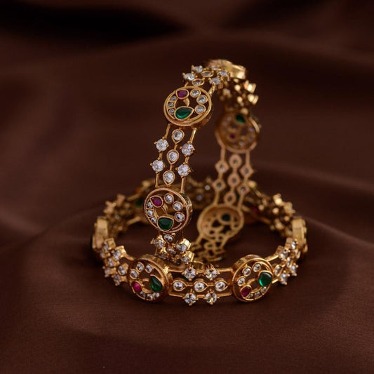 peacock bangles - Rukhu