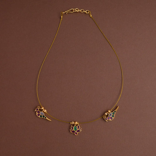 Invisible neckpiece - ( 2 parrot and 1 tamara )- Gla