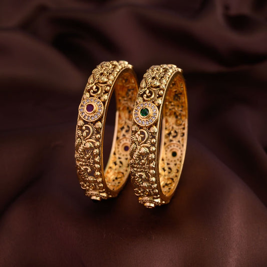Peacock bangle