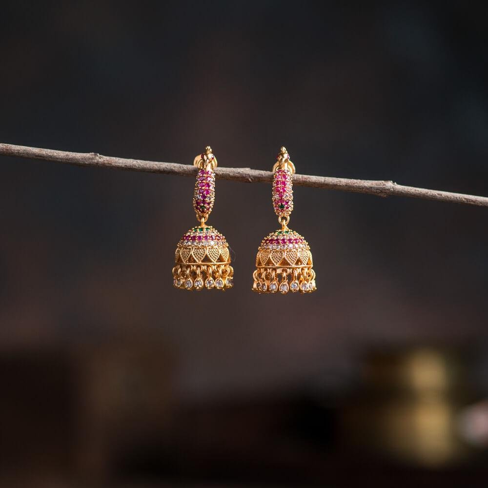 Mayil Jhumkas - Statement  look
