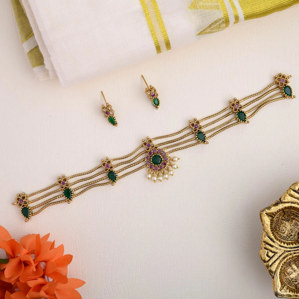 Palakka choker - Prajakta