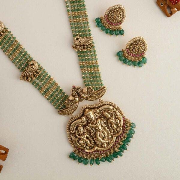 Hare krishna bridal haaram- exclusive- Sitara - Image 2