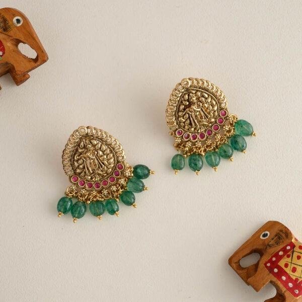 Hare krishna bridal haaram- exclusive- Sitara - Image 3