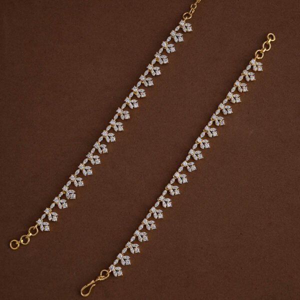 Diamond replica earchain -cindrella