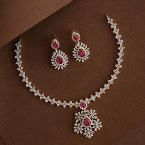Nila diamond replica chain - cindrella- Sam