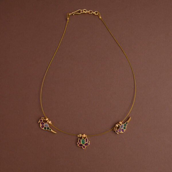 Invisible neckpiece - ( 2 parrot and 1 tamara )- Gla