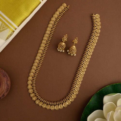 Lakshmi coin haaram set