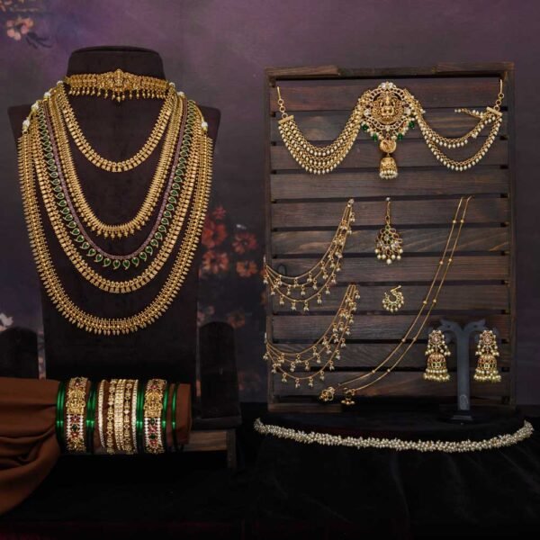 Vaagai bridal set- [Rs.19194]